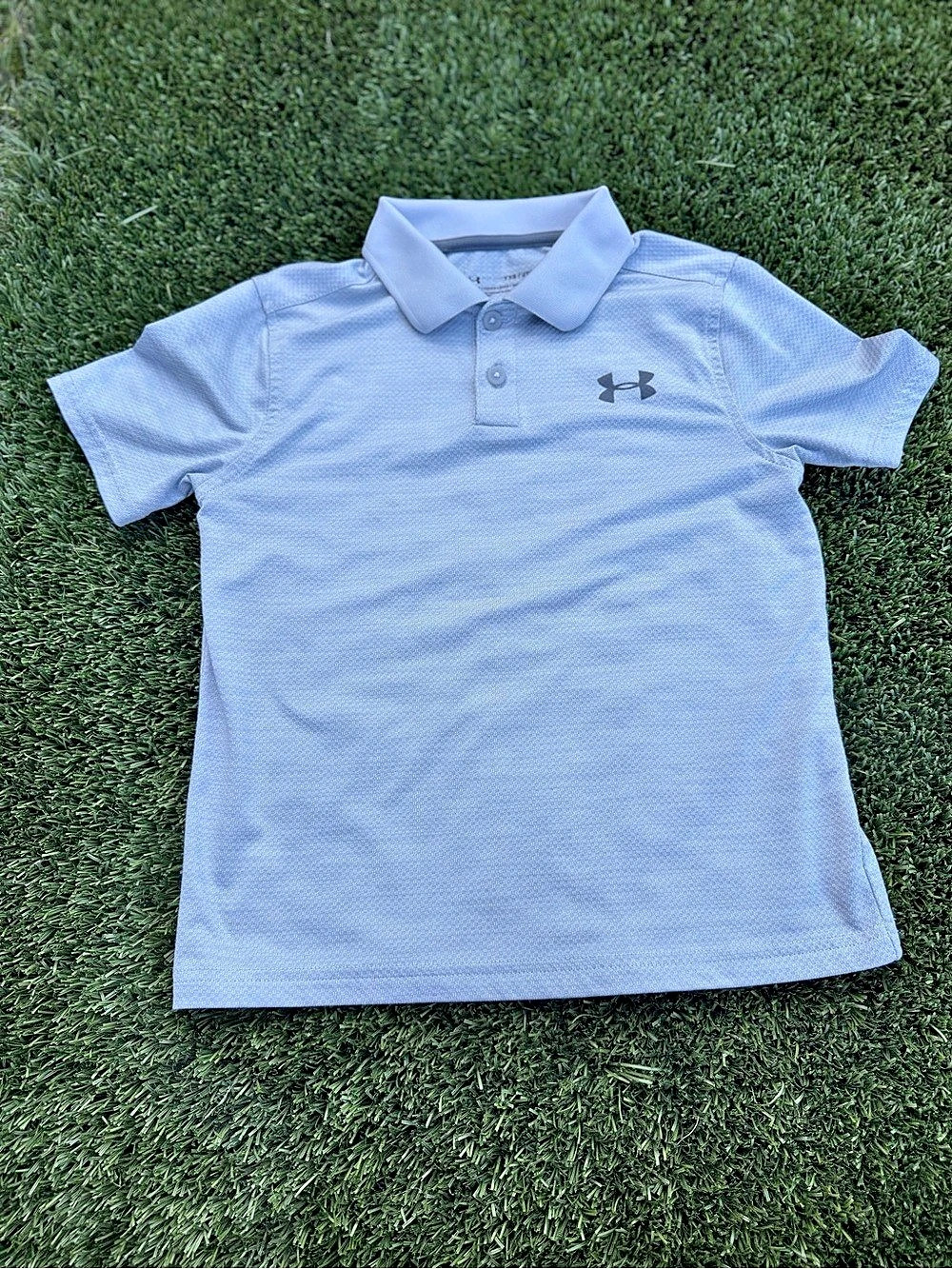 Under Armour Boys HeatGear Performance Polo Blue